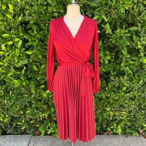 Vintage Vibes Red Dress